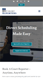 Mobile Screenshot of ecourtreporters.com